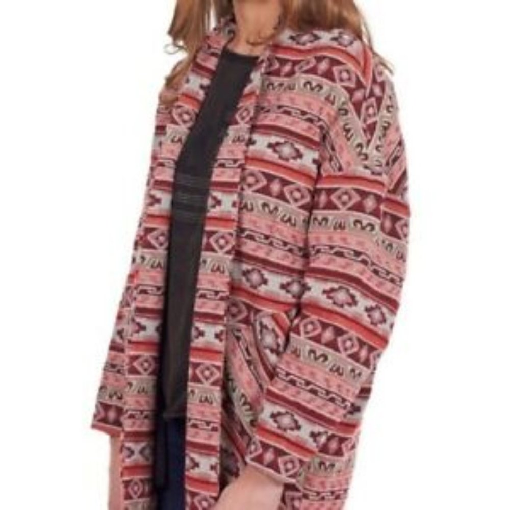 Western Blanket Blazer Jacket - Picture 2 of 5